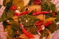 Springtime Sweet-Savory Spinach-Pecan Salad