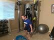 Squat - Indo Board + Shoulder Press - Jon Ham