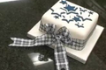 How To Decorate A Star Design Christmas Cake - Part 1