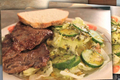 Seared Steak With Mustard Salad Dressing