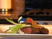Steak Au Poivre with Cognac Cream Sauce 