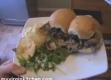 Steak Onion and Mushroom Sandwich