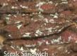 Saucy Steak Sandwich