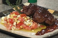 Grilled Steak with Corn and Tomato Salad