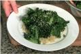Sesame Steamed Broccoli over Quinoa
