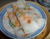 Chinese Steamed Rice Noodle Rolls (Cheung Fun) Dim Sum