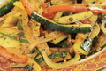 How To Make Stir Fried Zucchini And Bell Pepper