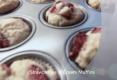 Raspberries and Cream Muffins