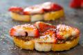 How To Make Strawberry Bruschetta