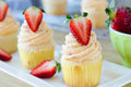 Real Fresh Strawberry Buttercream Cupcakes Recipe | How to Make Real Buttercream