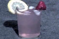 Strawberry Palm Cocktail