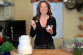 How To Make Organic Strawberry  Ice Cream