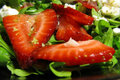 How To Make Strawberry Tomato Arugula Salad