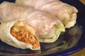 Lentil and Rice Stuffed Cabbage Rolls