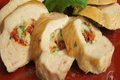 Stuffed Chicken Breast with Mozzarella, Sun Dried Tomatoes and Basil