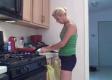 Stuffed Flounder with Fettucine Alfredo and Asparagus - Part 2 : Making
