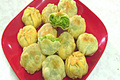 Tuvar Lilva Kachori - Stuffed Pigeon Peas Balls