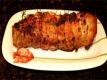 Stuffed Pork Loin with Pancetta Glaze