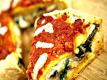 How To Make Stuffed Pizza (spinach And Mushrooms)