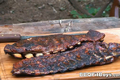Smoked Sugar Maple Spare Ribs