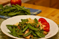 Sugar Snap Peas in a Coconut Crème Mint Sauce