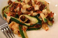 Sun Dried Zucchini Pasta- Raw Cuisine by Melissa Henig and Jon Ham