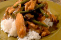 Sweet Gingered Chicken and Green Bean Stir Fry