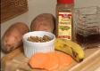 Mashed Sweet Potatoes with Garlic Flavor