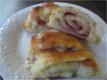 Swiss Cheese and Salami Stromboli