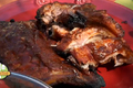 Grilled Barbeque Ribs with Barbeque Sauce
