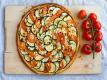 Courgette, Tomato and Feta Cheese Tart