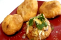 Khasta Kachori and Chaat - Dal Puri or Daal Poori