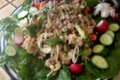 How To Make Thai Chicken Salad With Crispy Rice. Healthy Chicken Salad
