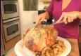 Low Cost Family Thanksgiving Dinner - Part III: Cooking Roast Turkey, Winter Root Veggies, Butternut Squash and Leek Soup, Apple