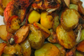 Roasted Greek Chicken With Potatoes