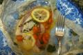 Tilapia en Papillote & Baked Apples in Granola