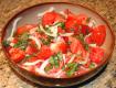 Tomato Salad With Pesto Dressing