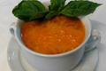 Tomato, Basil and Cheddar Soup