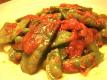 Tomatoes with Snow Peas