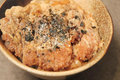 Tonkatsu - Pork Cutlet Rice Bowl