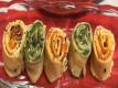 How To Make Trirangi Khandvi - Tri-color Stuffed Khandvi