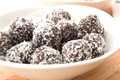 Coconut Carob and Dates Truffle