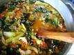 Quick Stir Fry with Spinach and Bok Choy