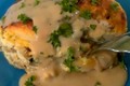 How To Make Turkey Sausage, Egg And Biscuit Casserole With Gravy