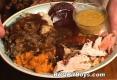 Turkey Roast with Giblet Stuffing and Gravy