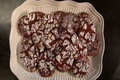 Two Ingredient Red Velvet Cookies