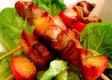 How To Make Pork And Peach Kebabs