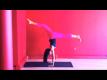 Wheel into Handstand