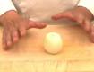 Peel And Cut The Onion For Chinese Cooking
