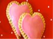 Valentines Raspberry Cream Cheese Heart Tarts